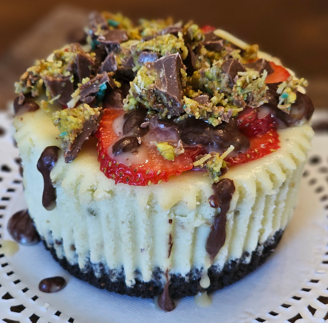 Dubai Chocolate Cheesecake