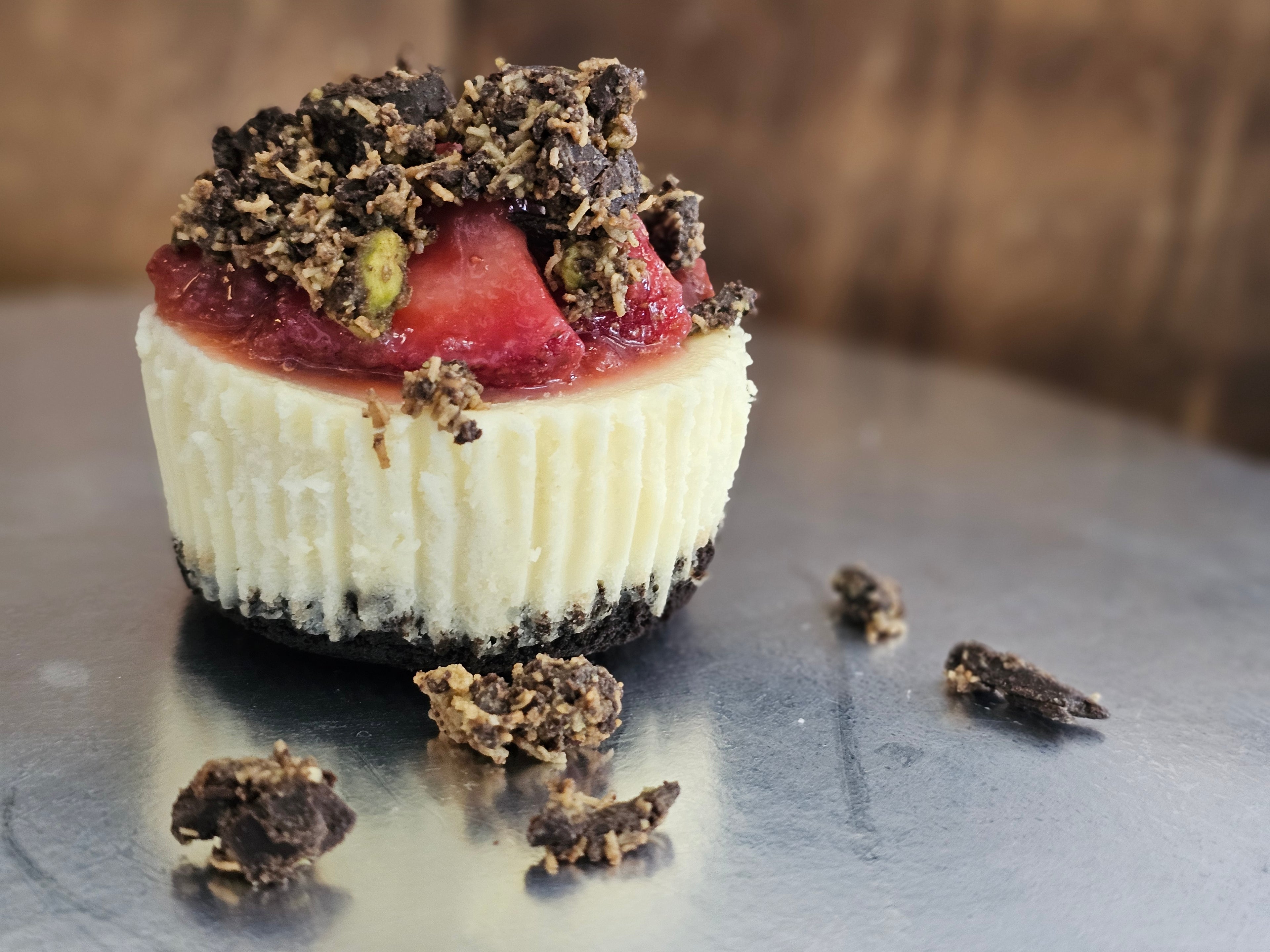 Dubai Chocolate Cheesecake